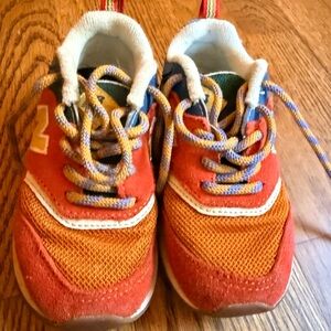 New Balance Kids Sneakers - Red, Orange, Blue